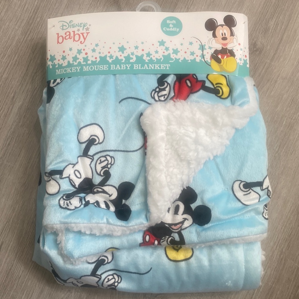 Baby blanket Mickey